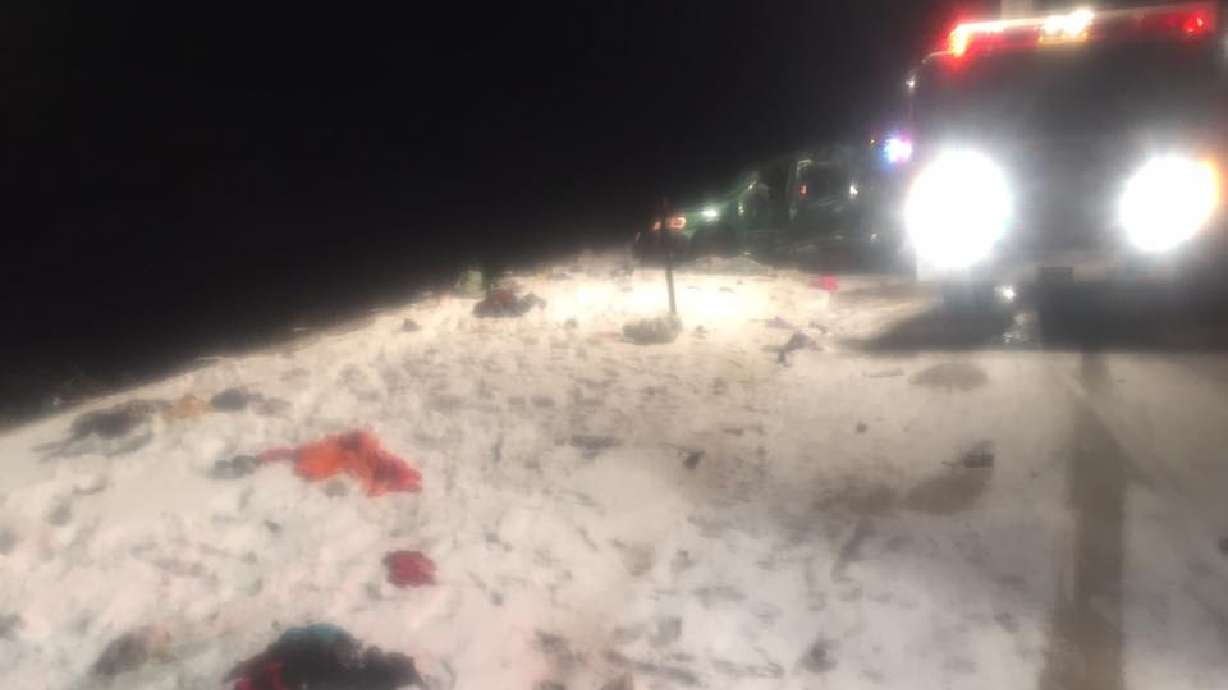 3 Utahns dead, 4 injured in Wyoming crash