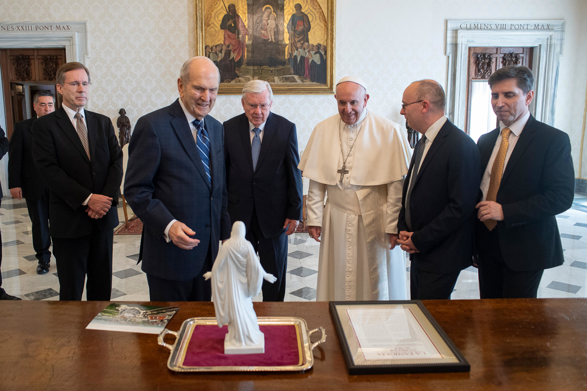Here's why President Nelson's Vatican visit with Pope Francis was so significant