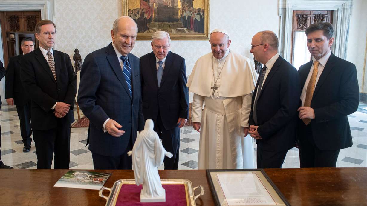 Here's why President Nelson's Vatican visit with Pope Francis was so significant