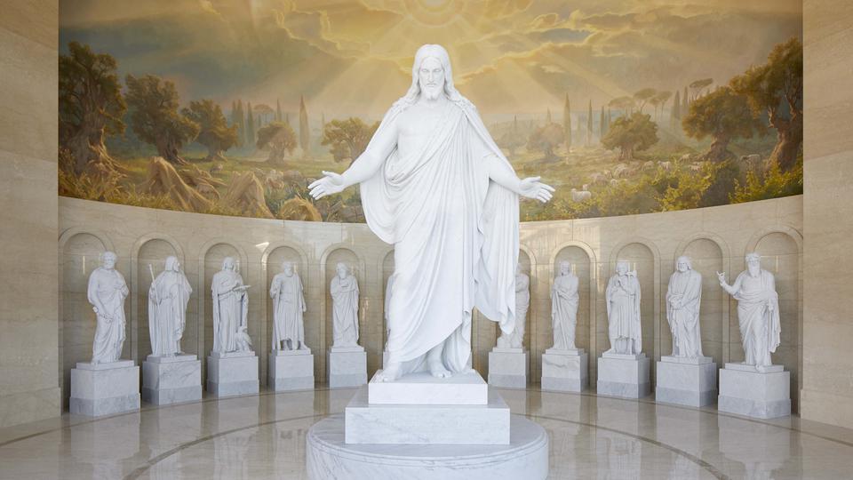 Rome Italy Temple Visitor's Center; Photo courtesy of Intellectual Reserve, Inc.