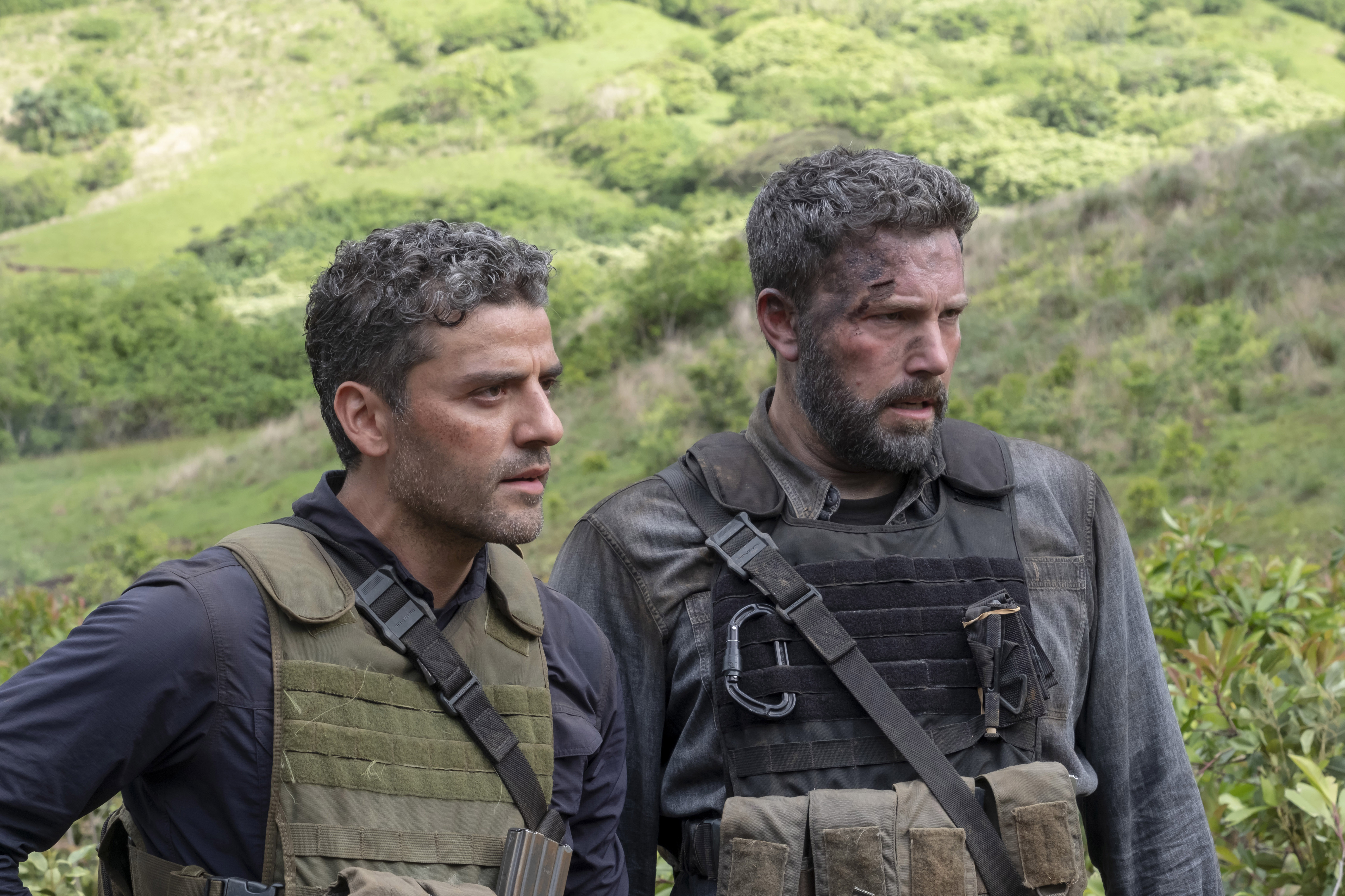 Oscar Isaac shows off his Spanish in 'Triple Frontier'