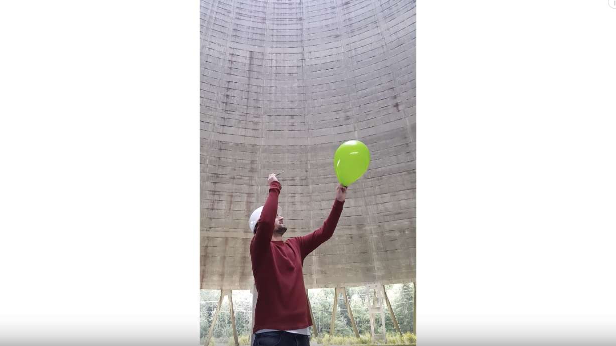 Have You Seen This? Popping a balloon in a nuclear power plant