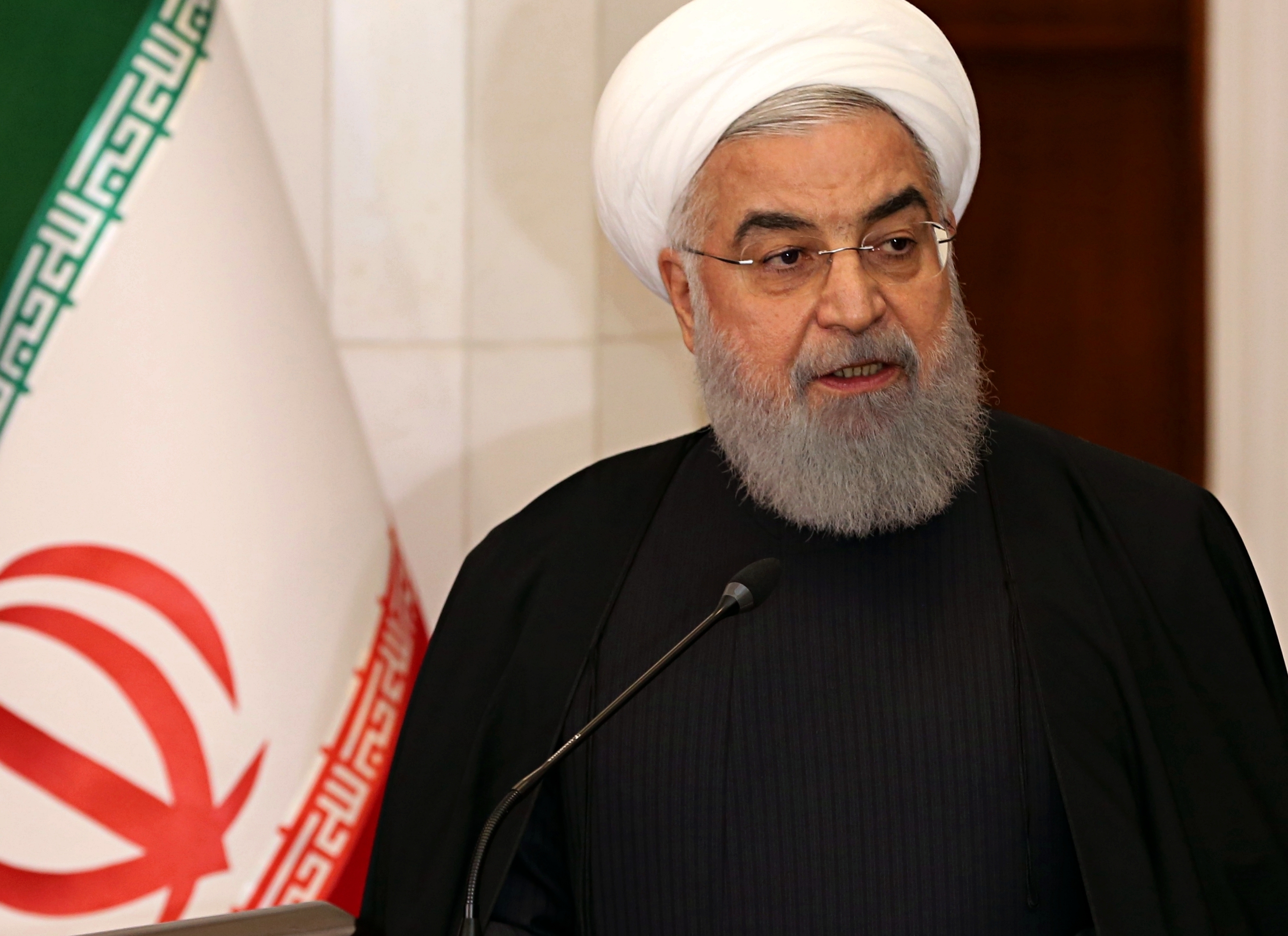 Iranian president meets Iraq's most senior Shiite cleric