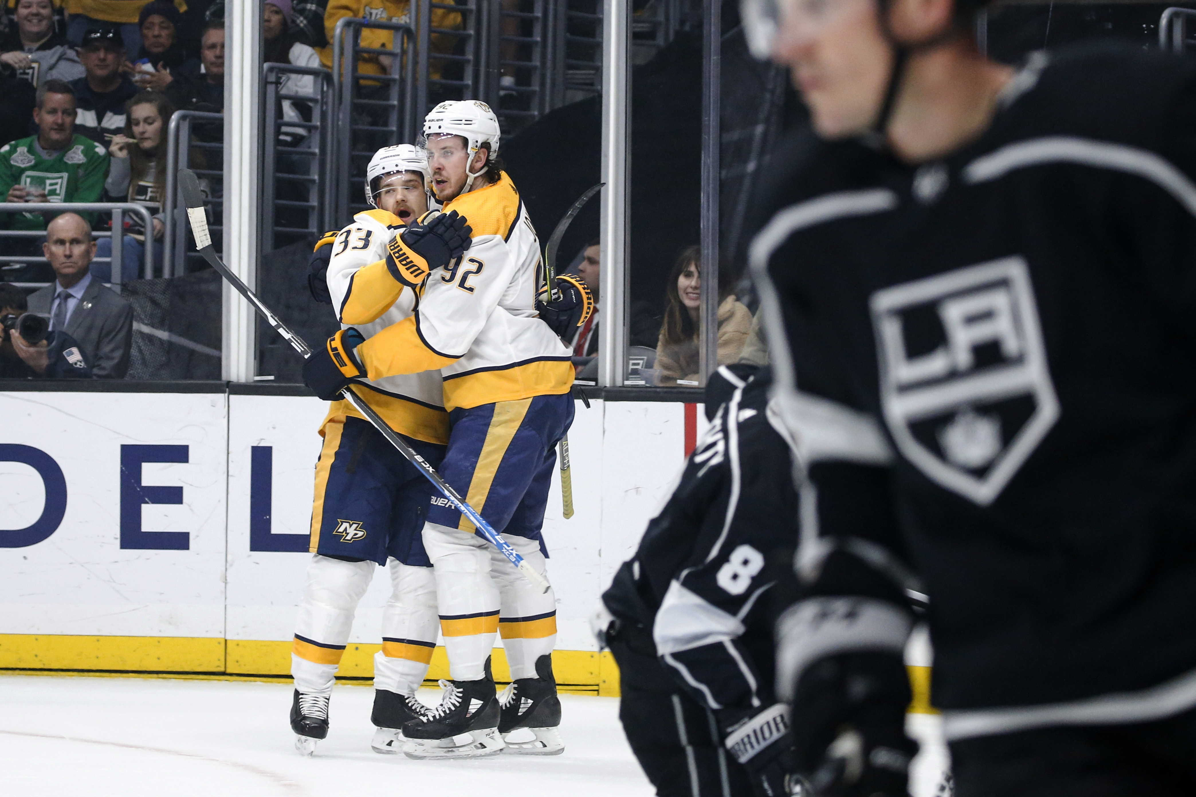 Predators keep pace in Central race with 3-1 win over Kings