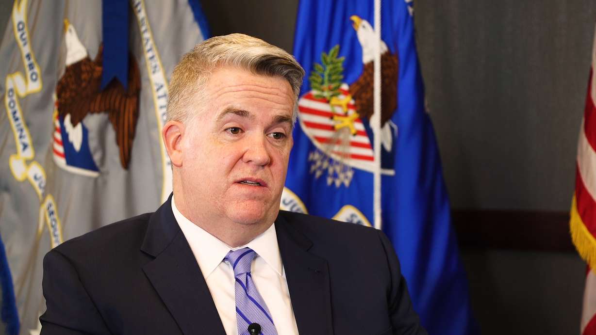 U.S. Attorney for Utah John Huber. Photo: KSL TV