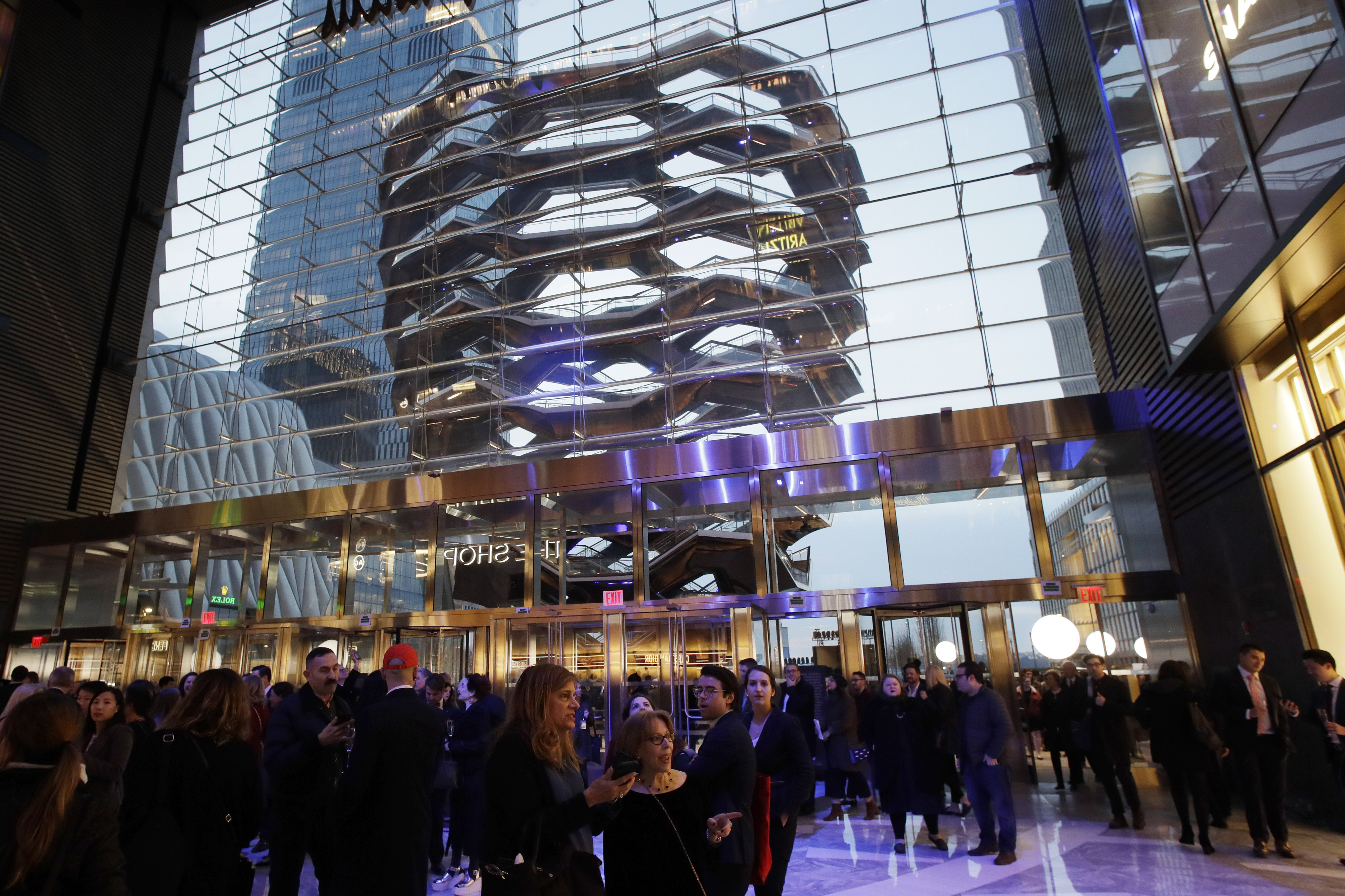 New York's $25 billion Hudson Yards development opens