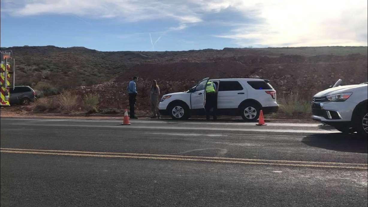 1 arrested, 1 sent to hospital after rollover in St. George