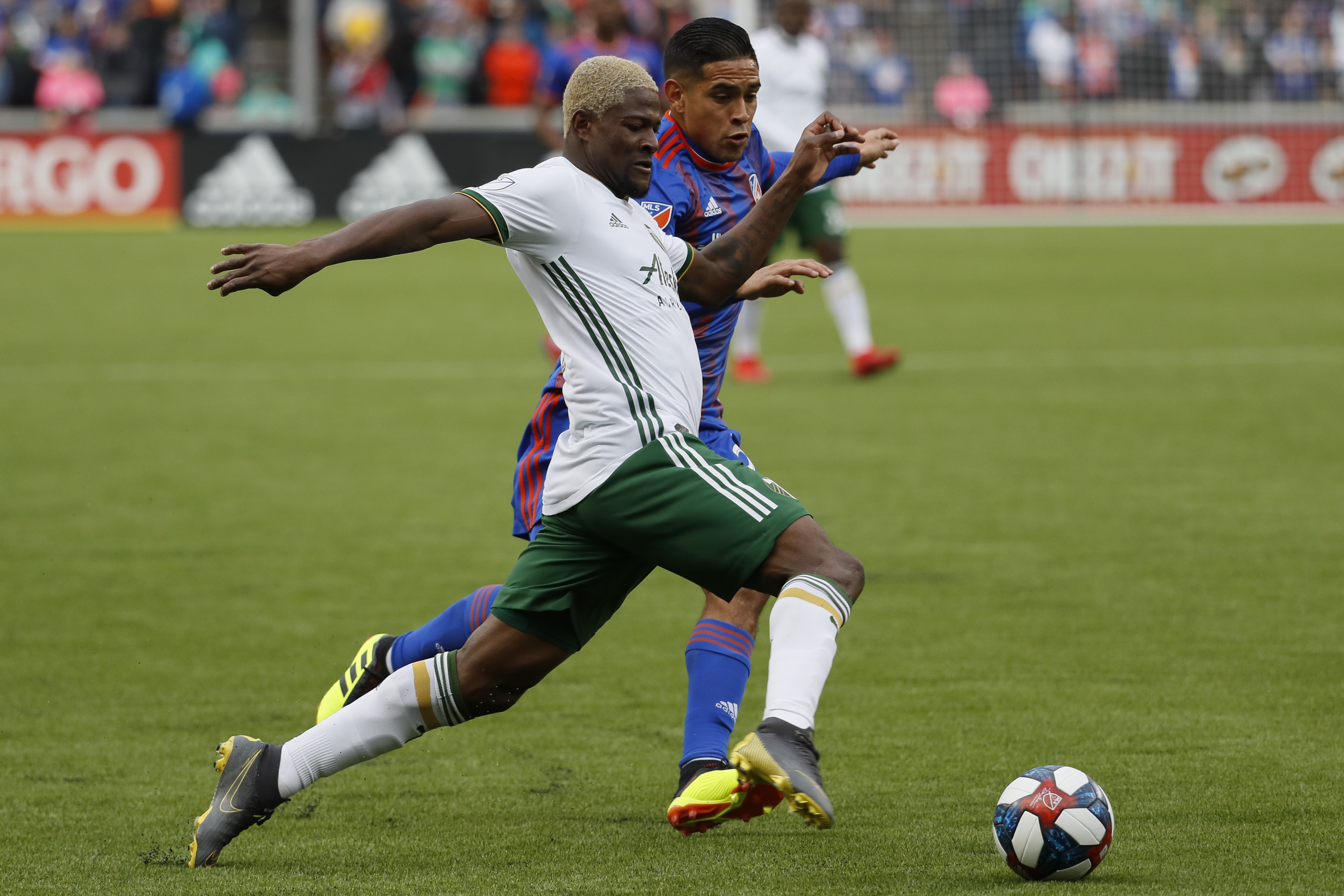 FC Cincinnati wins for 1st time in MLS, beating Timbers
