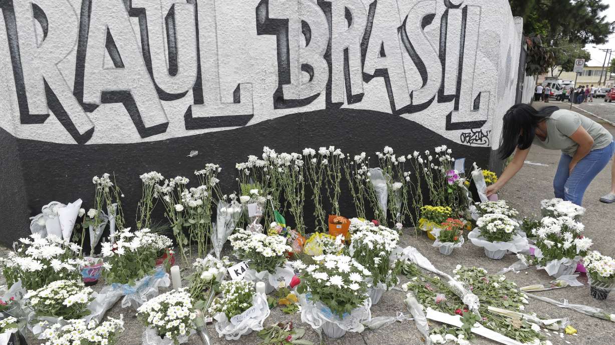 Brazil school reopens after deadly shooting
