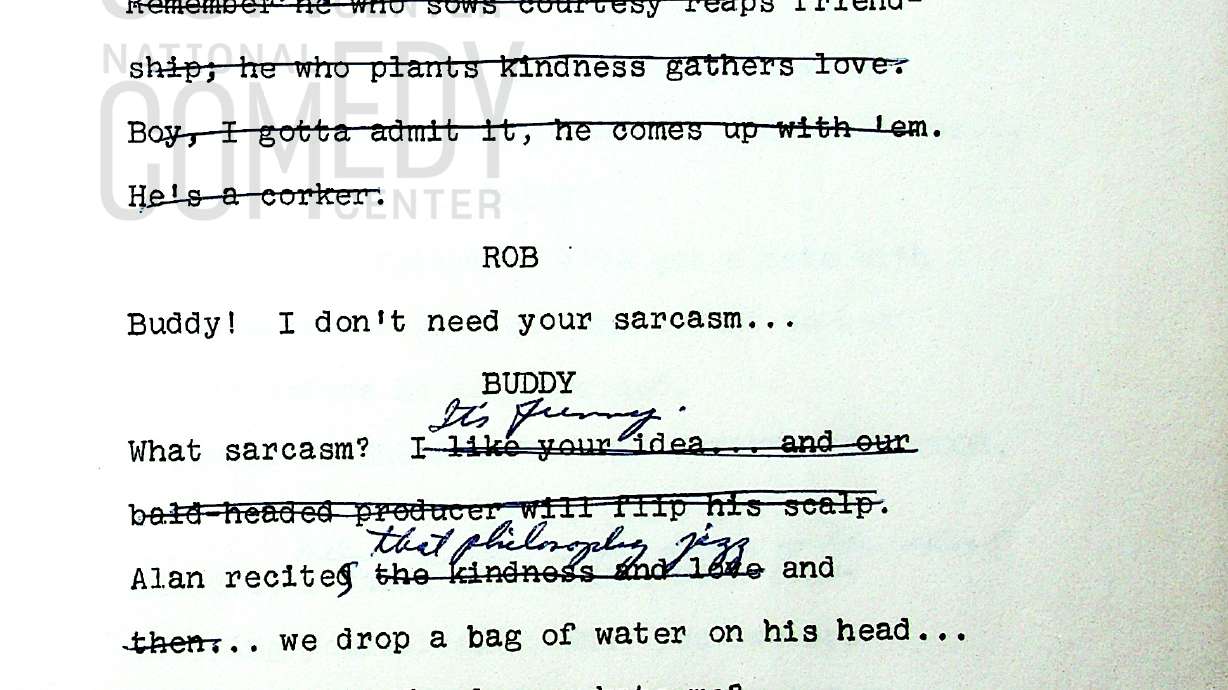 Scripts from 'Dick Van Dyke Show' to be digitally preserved