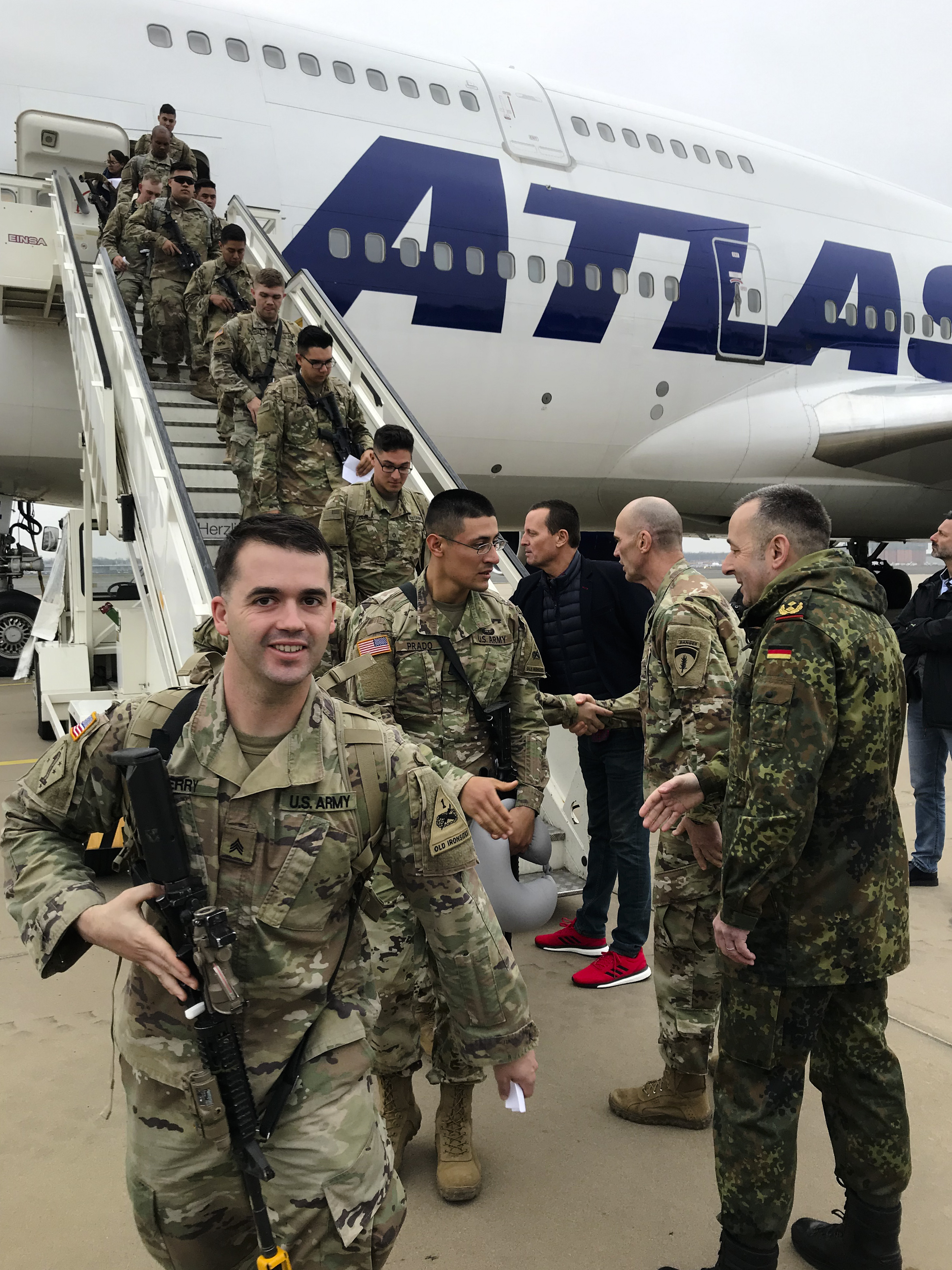 US testing new rapid-deployment strategy in Europe