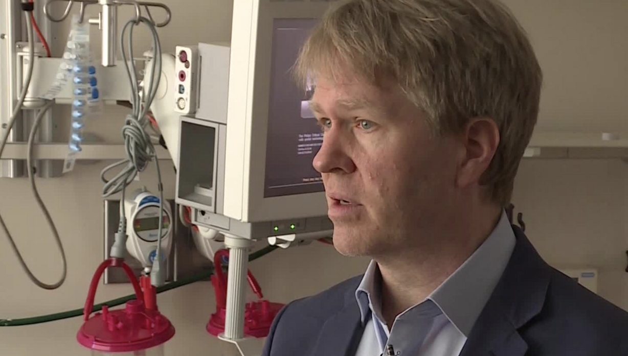 Dr. Samuel M. Brown, director of the Center for Humanizing Critical Care at Intermountain Medical Center. (Photo: Jay Dortzbach, KSL TV)
