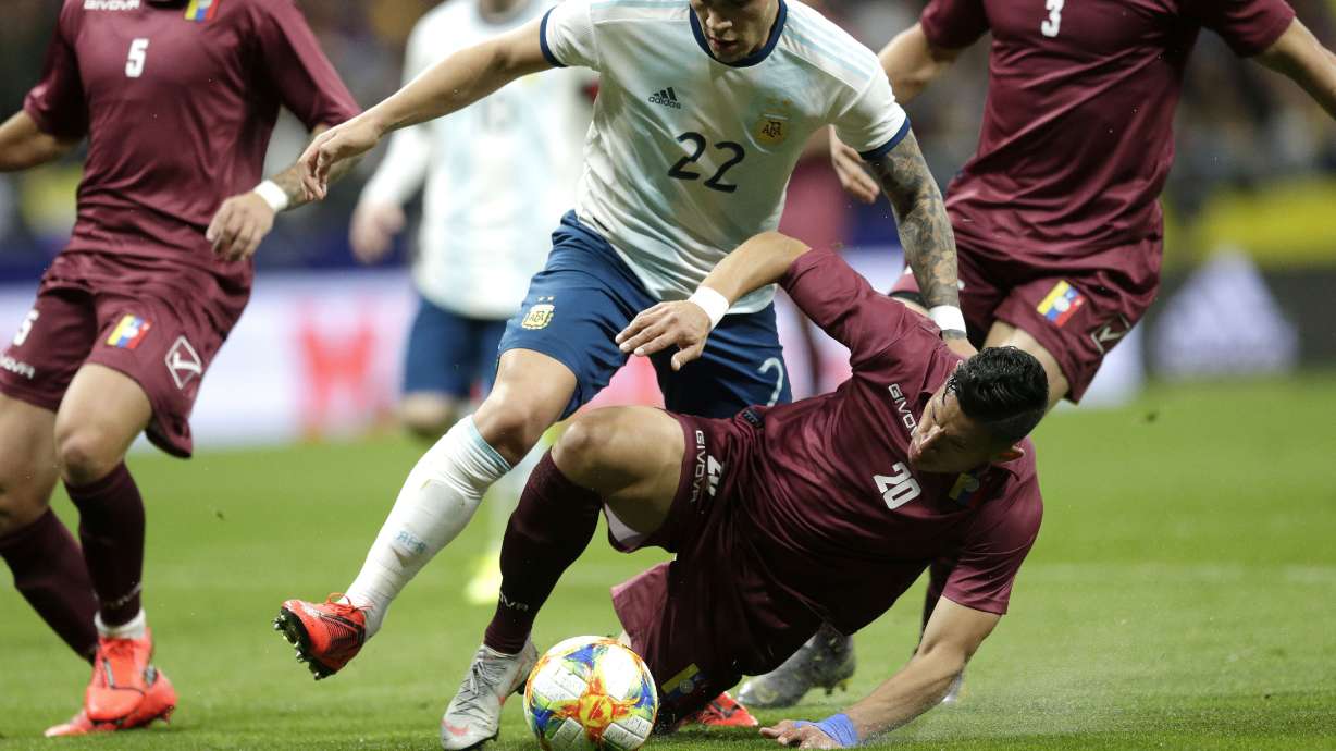 Venezuela beats Argentina 3-1 to spoil Messi's return
