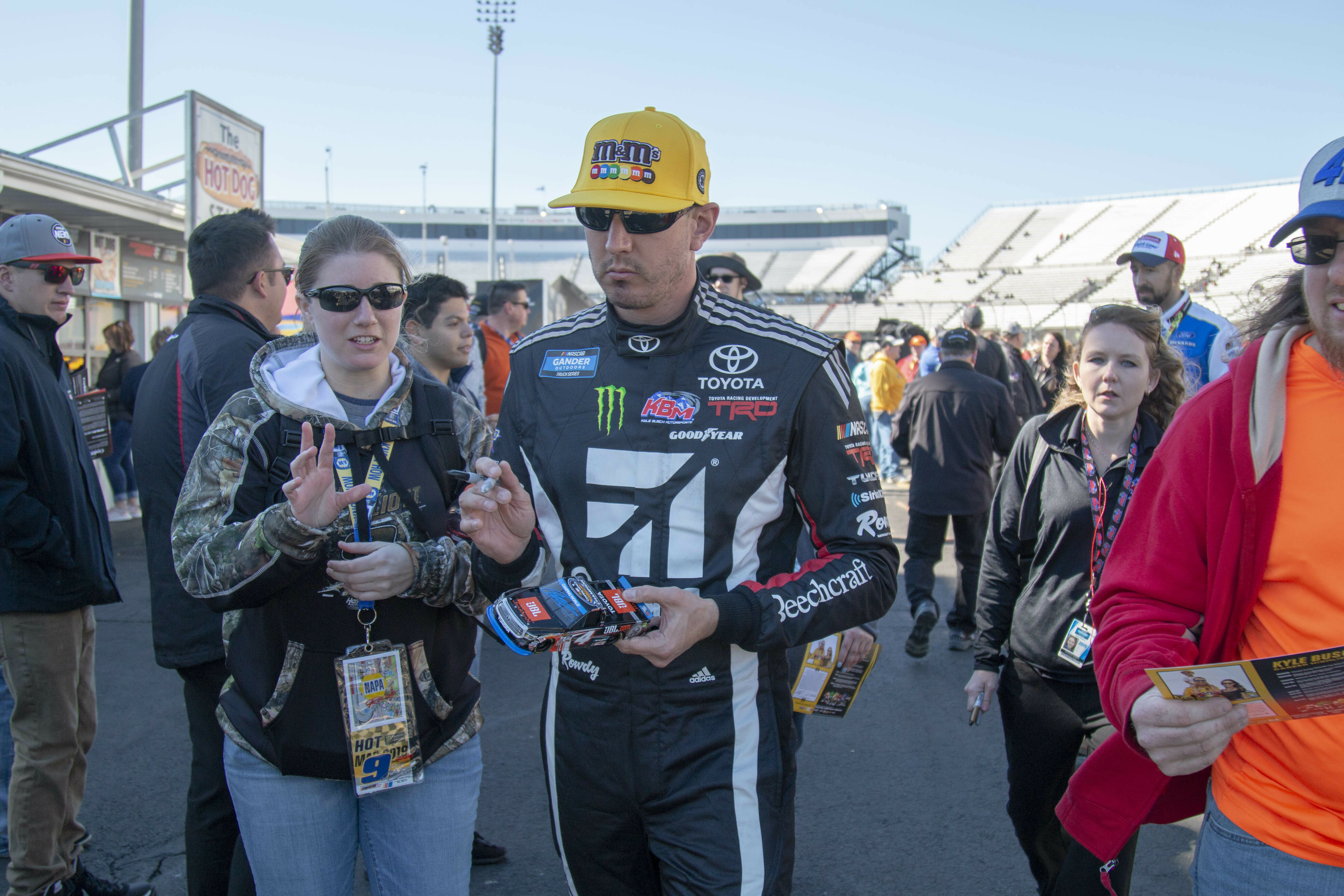 Busch grabs win No. 201 with another Truck Series victory