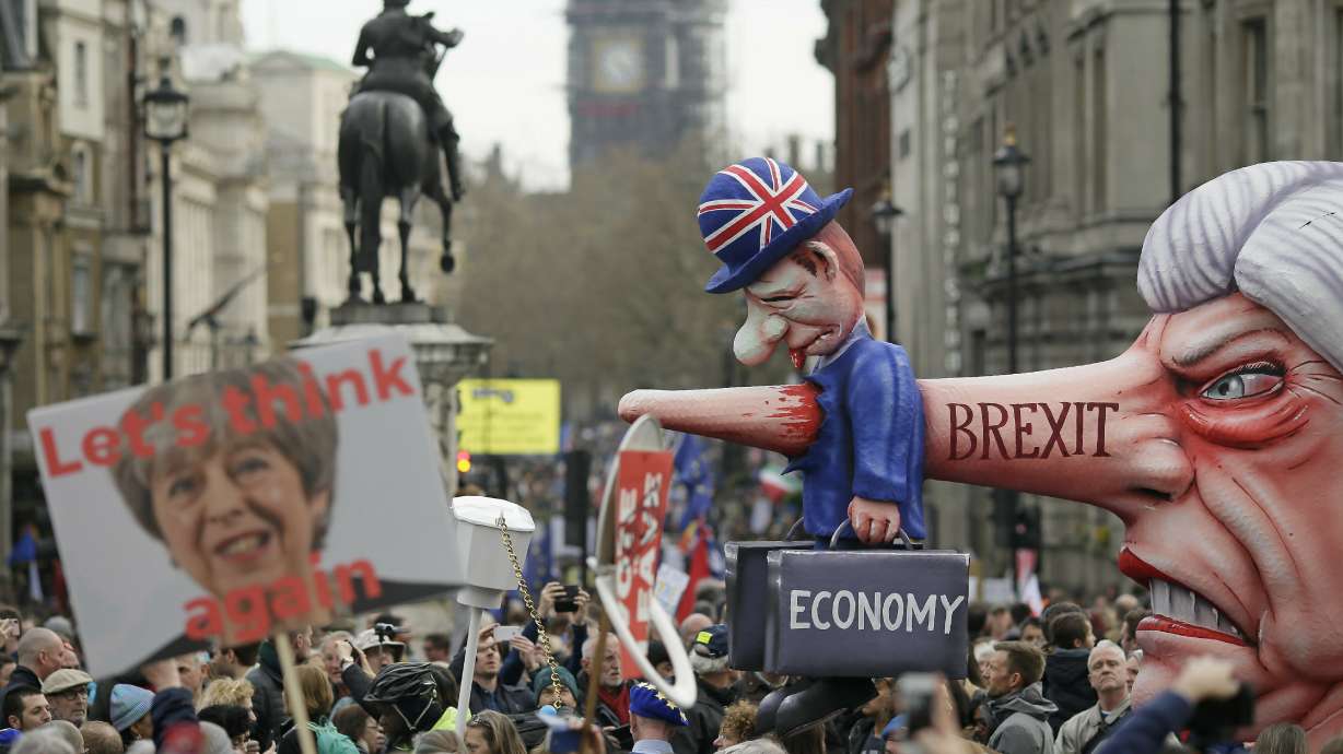 UK lawmakers seize Brexit agenda in bid to break deadlock