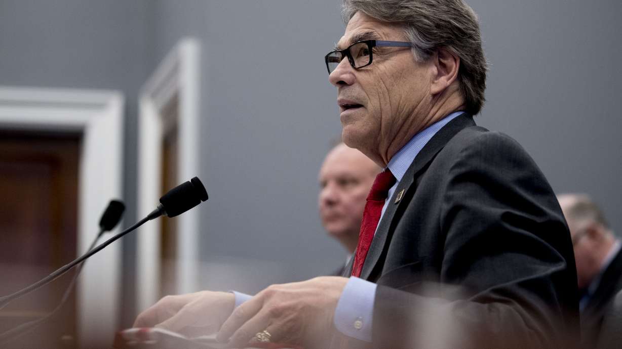 Perry defends plan for Nevada nuclear-waste storage site