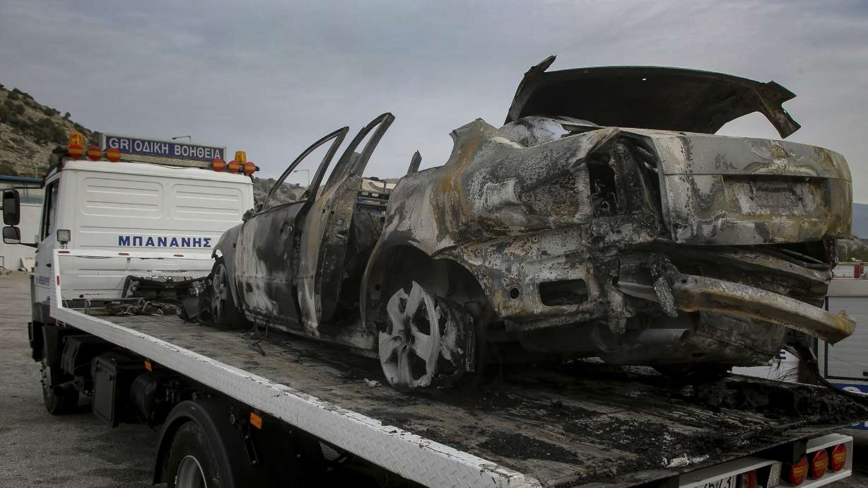 Greek police use safe driving to stop migrant-smuggling