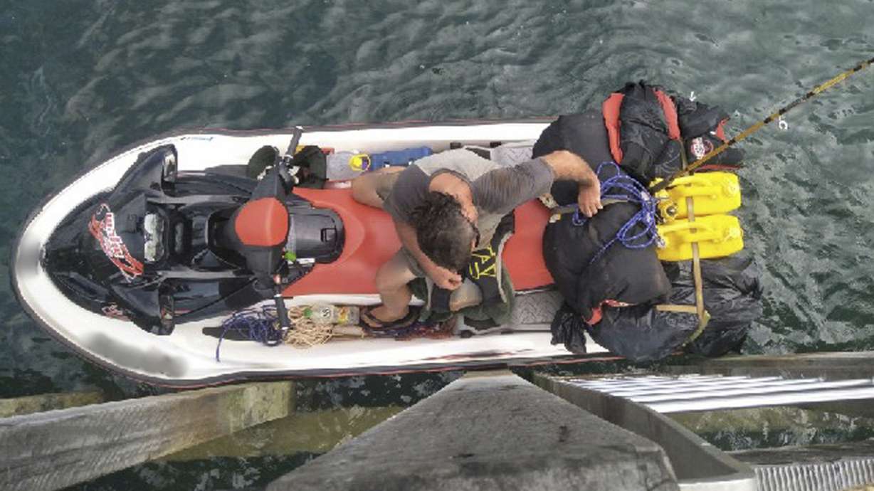 Drug suspect caught fleeing Australia by Sea-Doo