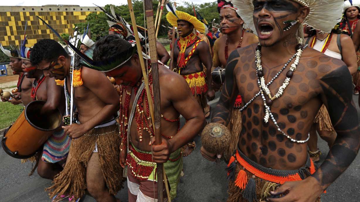 Indigenous groups in Brazil protest health care changes