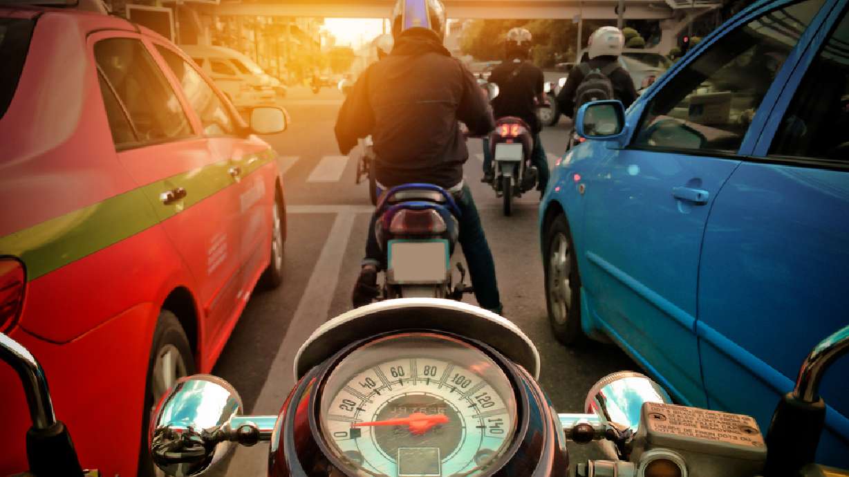 What you need to know about Utah’s new ‘lane filtering’ motorcycle law