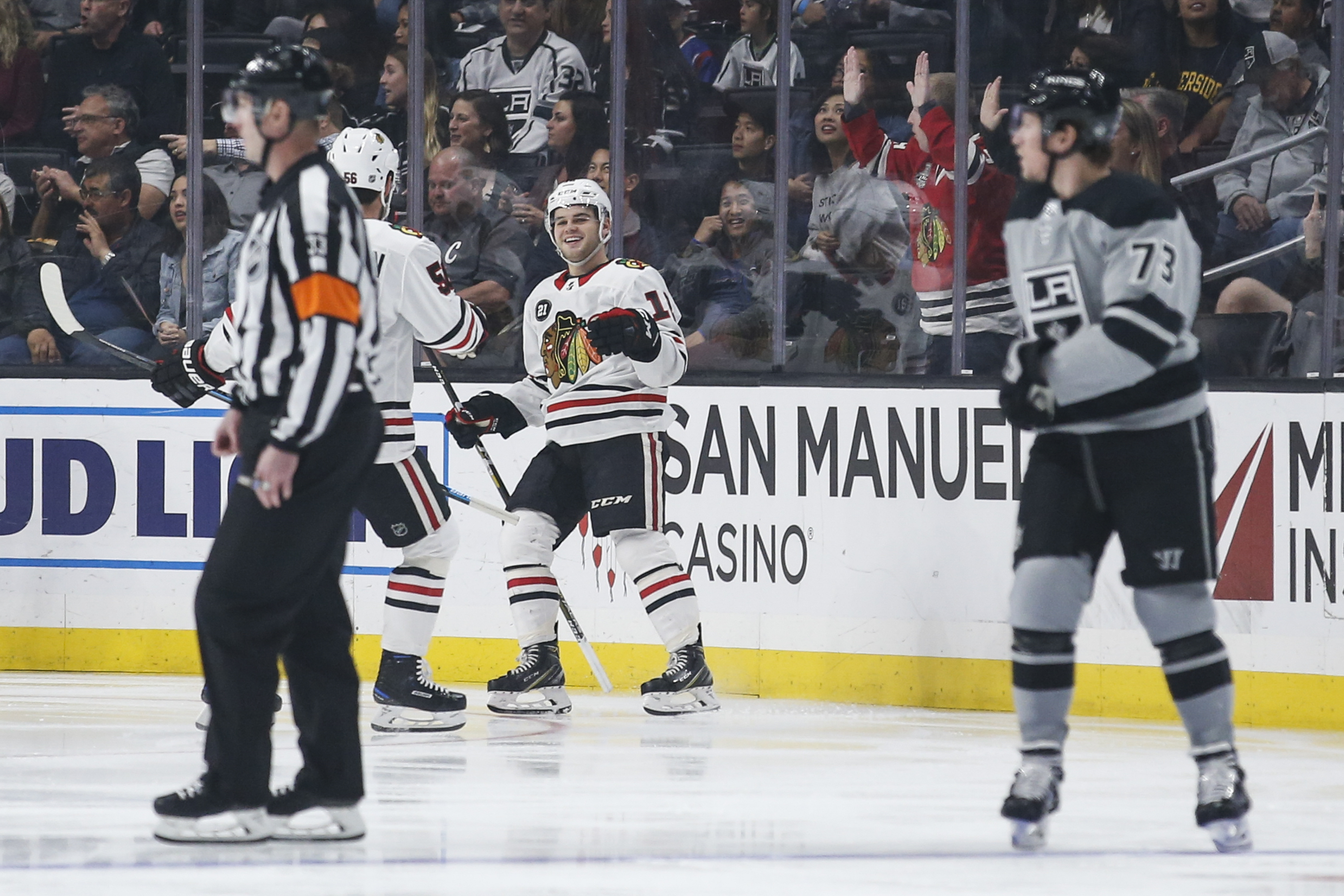 Kings beat Blackhawks 3-2 on Doughty's power-play goal in OT
