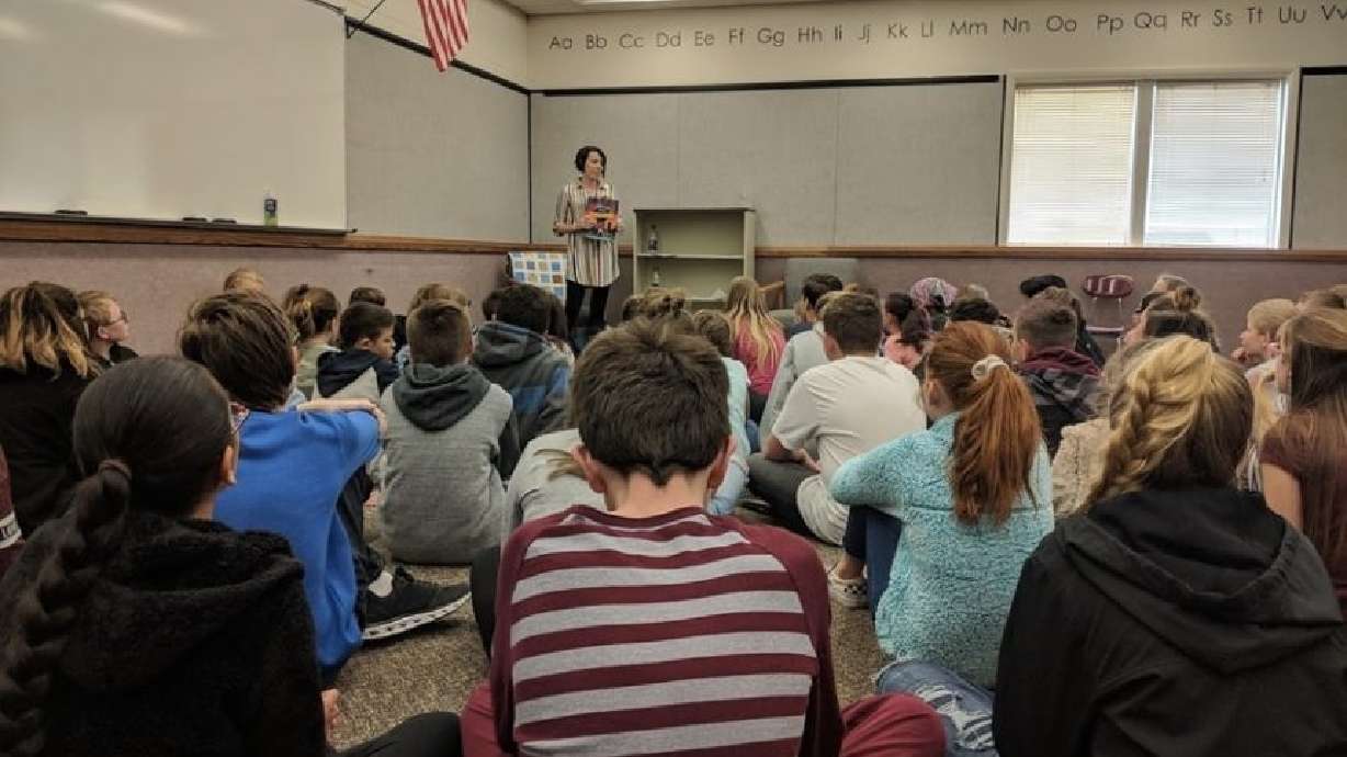 Author shares how a disorder can be a 'superpower' to school children