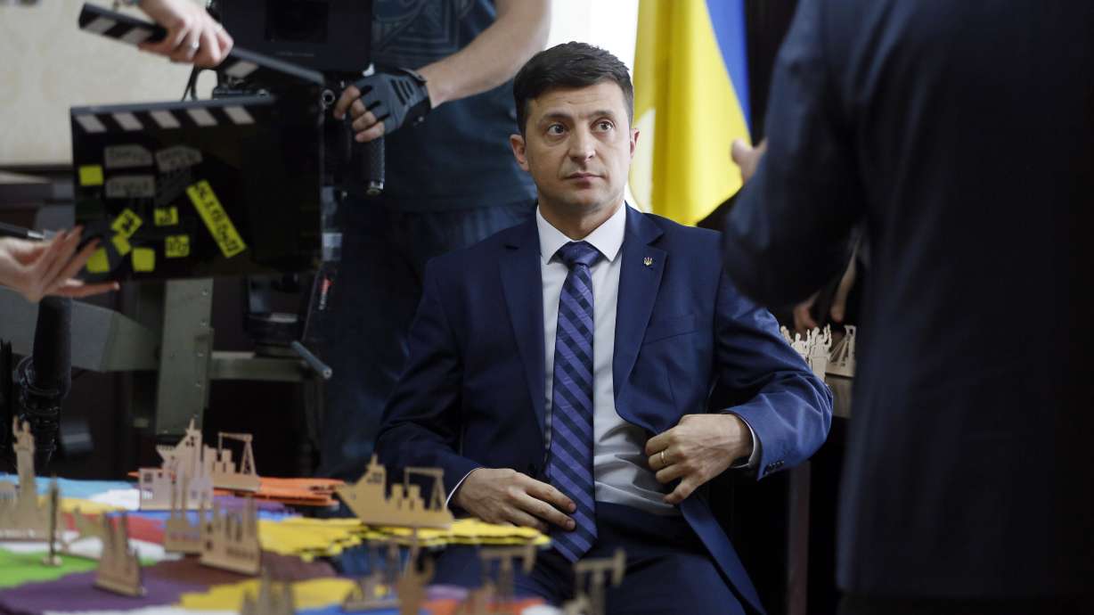 Ukrainian comedian a step closer to taking office for real