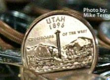 Utah's Quarter Goes into Circulation