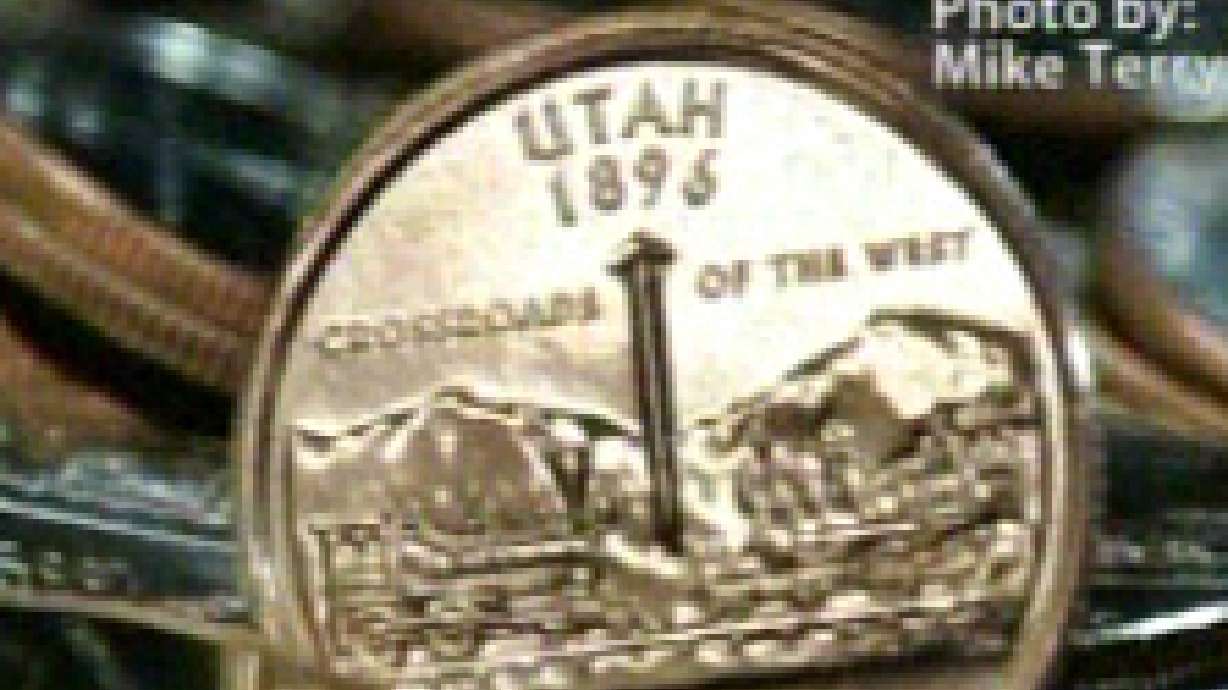 Utah's Quarter Goes into Circulation