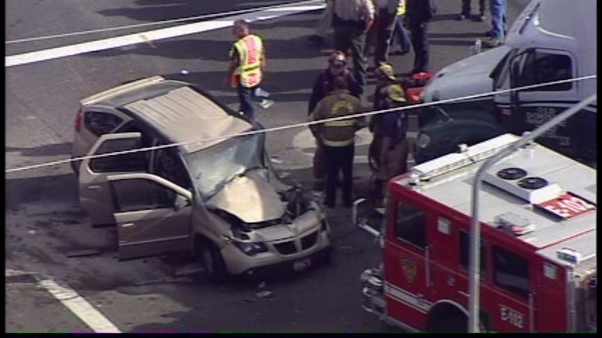 Nine Injured in Car Accident