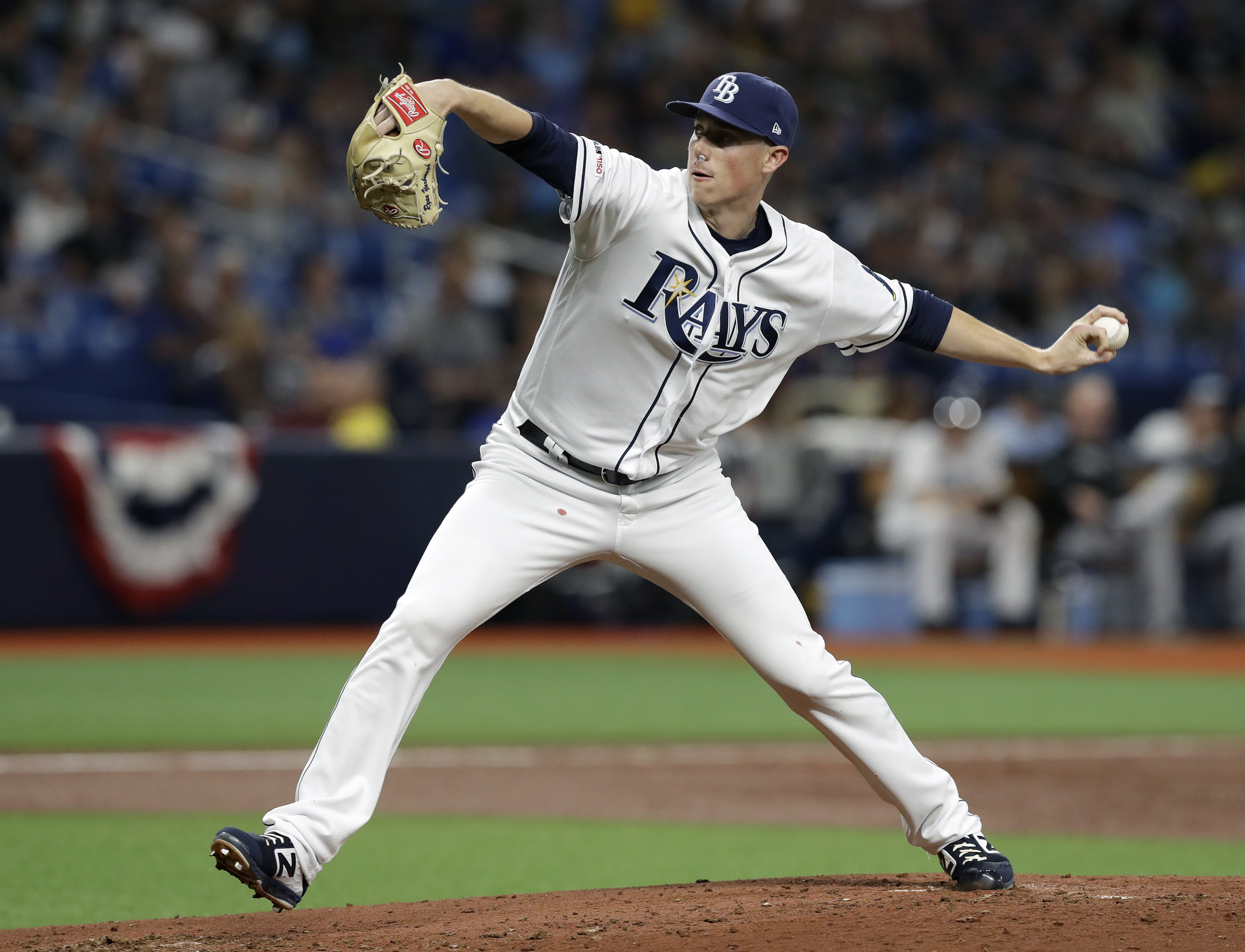 Lowe, Kiermaier homer, streaking Rays beat Rockies 7-1