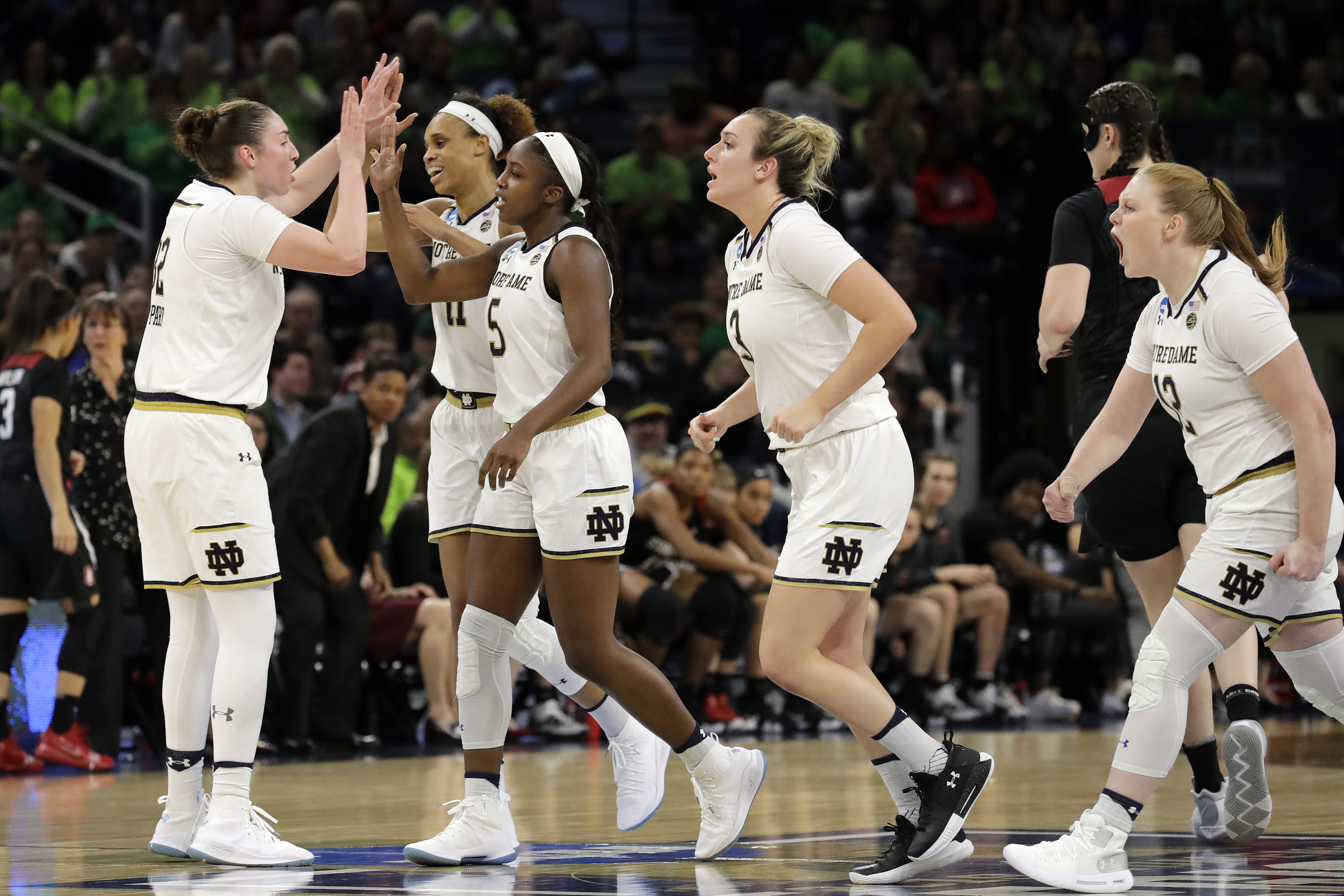 Notre Dame beats Stanford to get back to Final Four