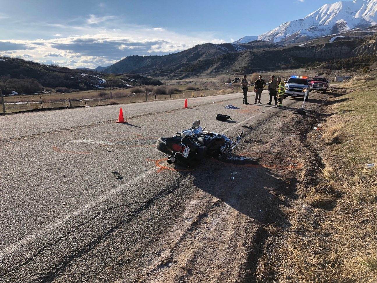 Troopers identify motorcyclist killed in crash near Nephi