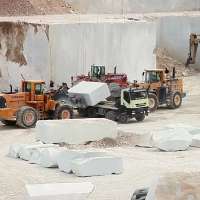 Ancient quarry provides marble for statues in Rome Italy Visitors Center