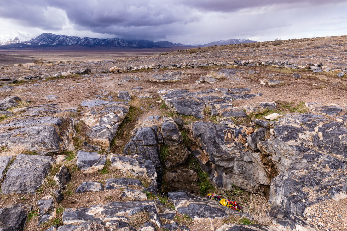 The entrance of Nutty Putty Cave on Blowhole Hill in Utah County on March 7, 2019. (Photo: Dave Cawley, KSL Newsradio)