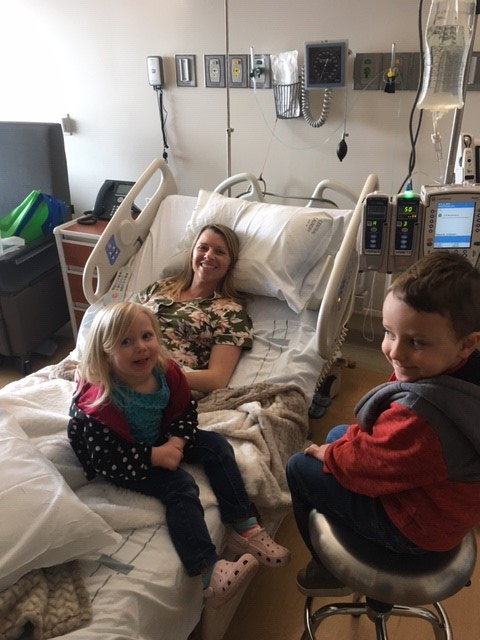 Amber Taylor is married and a mother of two, but still decided it was worth it to donate her kidney to someone in need. (Photo: Amber Taylor)