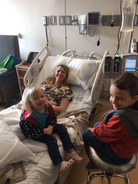 Amber Taylor is married and a mother of two, but still decided it was worth it to donate her kidney to someone in need. (Photo: Amber Taylor)