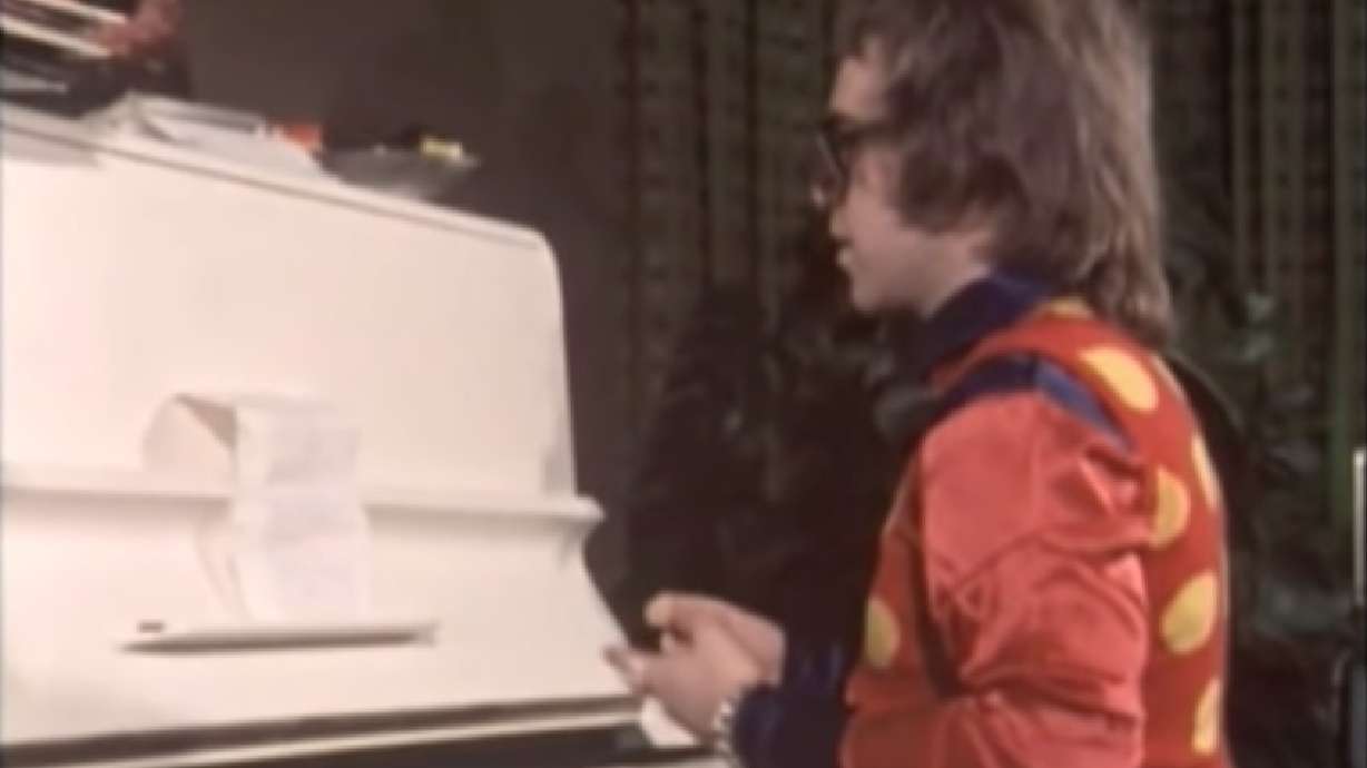 Have You Seen This? Elton John writing 'Tiny Dancer'
