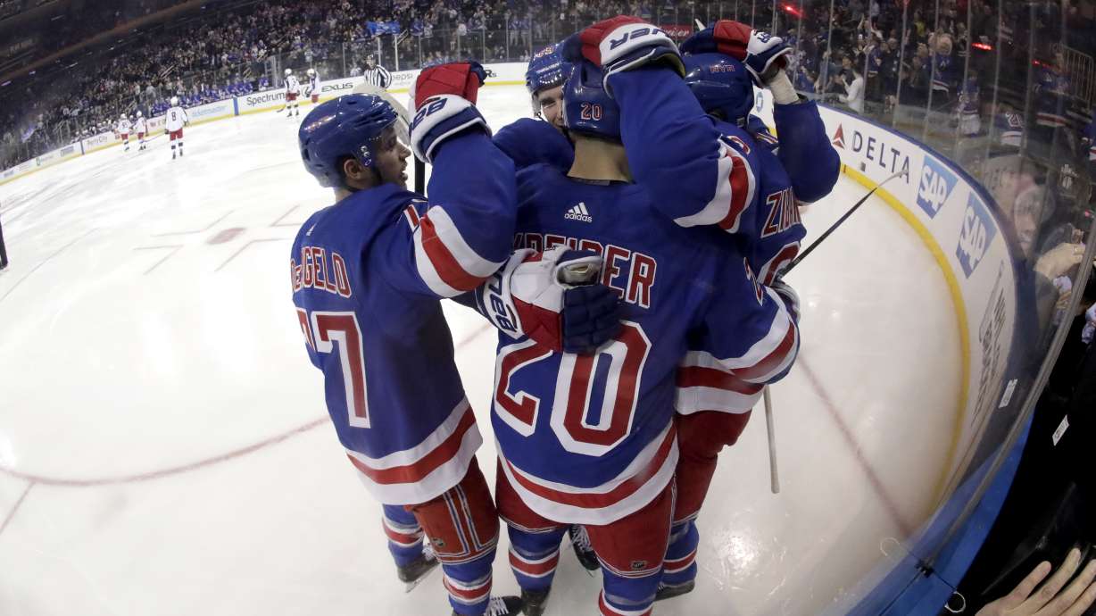 Blue Jackets edge Rangers in shootout to earn playoff spot