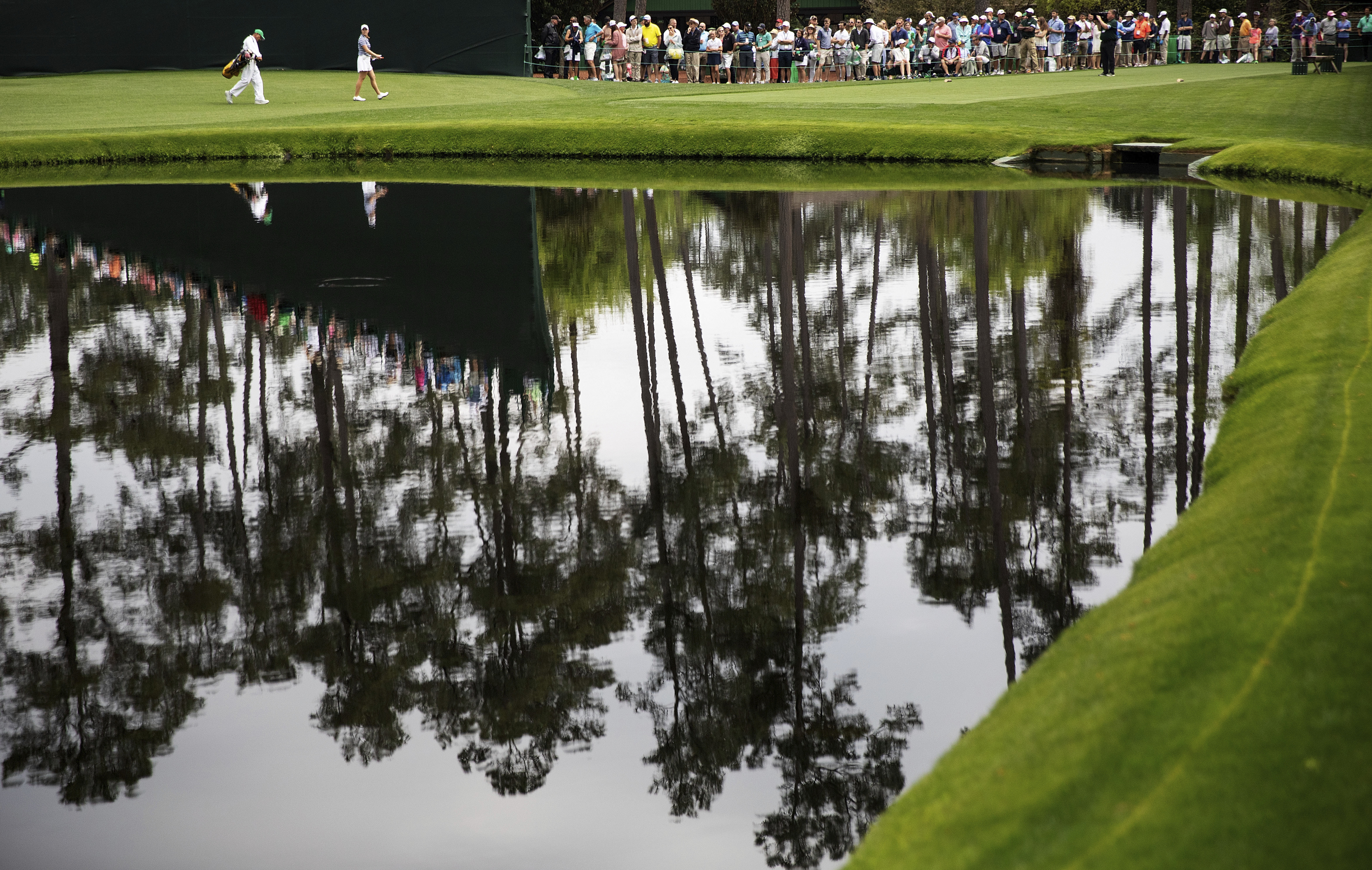 After women play and kids compete, Masters comes into view