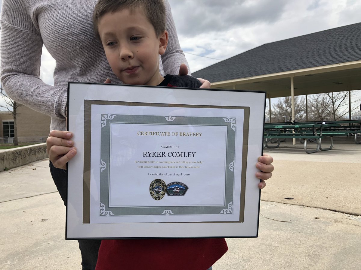 Seven-year-old Ryker. Photo: KSL TV