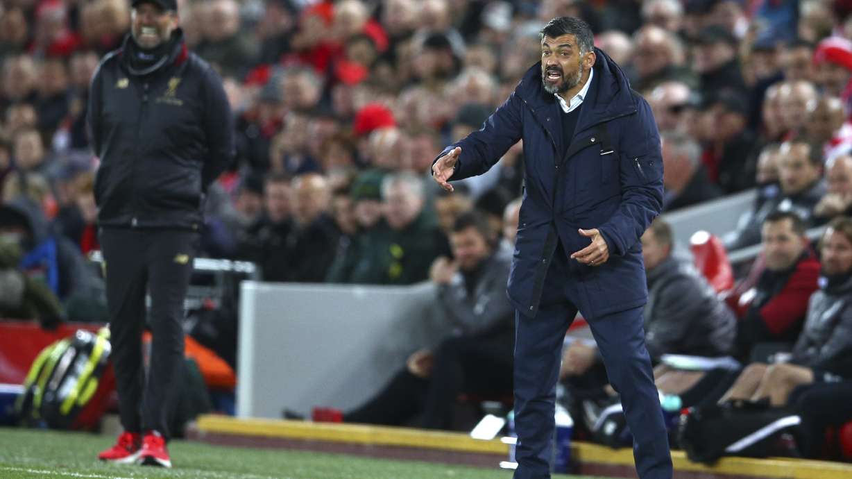 Liverpool builds 2-0 lead over Porto in Champions League