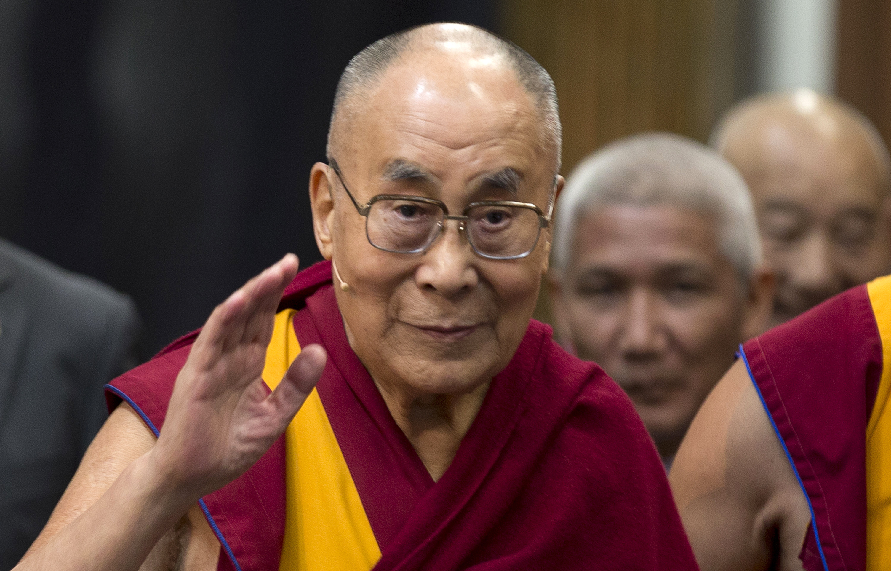 Dalai Lama hospitalized with chest infection, feeling better