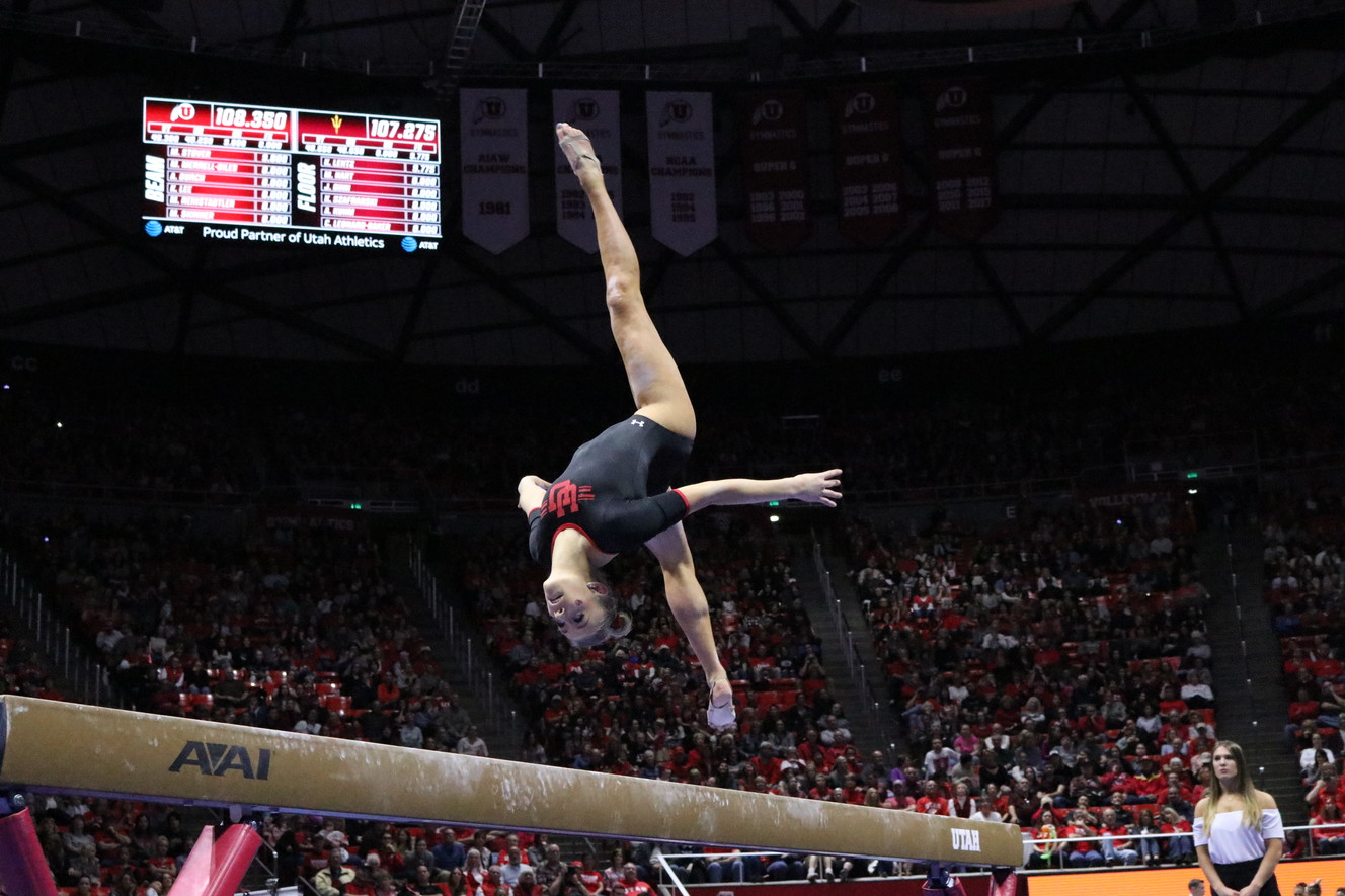 Inside the beam rotation that Utah had to ‘survive’ to make it to nationals