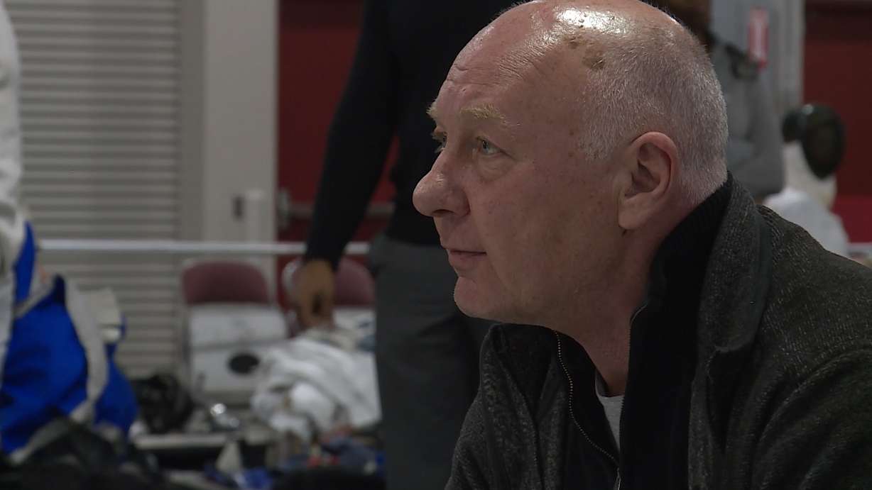 Sergei Gritsaev. Photo: Ray Boone, KSL TV