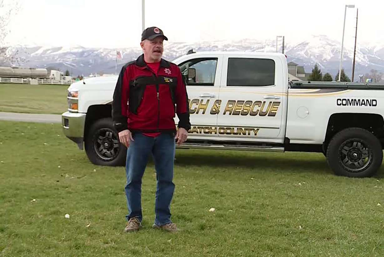 Wasatch County Search and Rescue Team Commander Kam Kohler. Photo: John Perry, KSL TV
