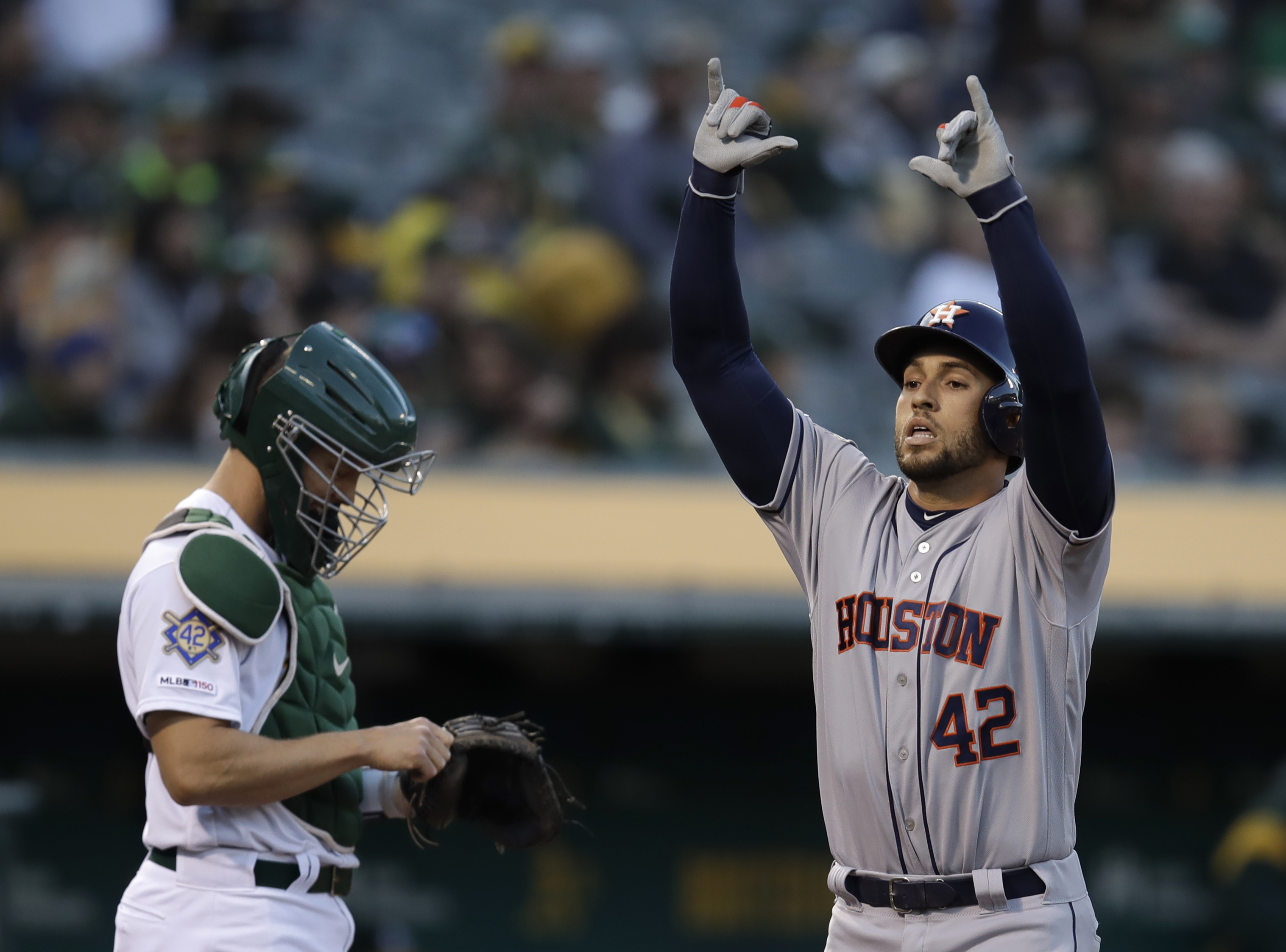 Alex Bregman's grand slam highlights Astros slugfest