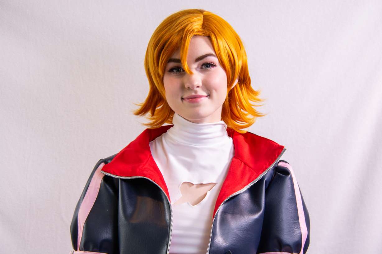 Ashucosu (Ashley) in her cosplay of Nora Valkyrie from the animated web series "RWBY" on April 6, 2019. (Photo: John Mabunga, Mabunga Media)