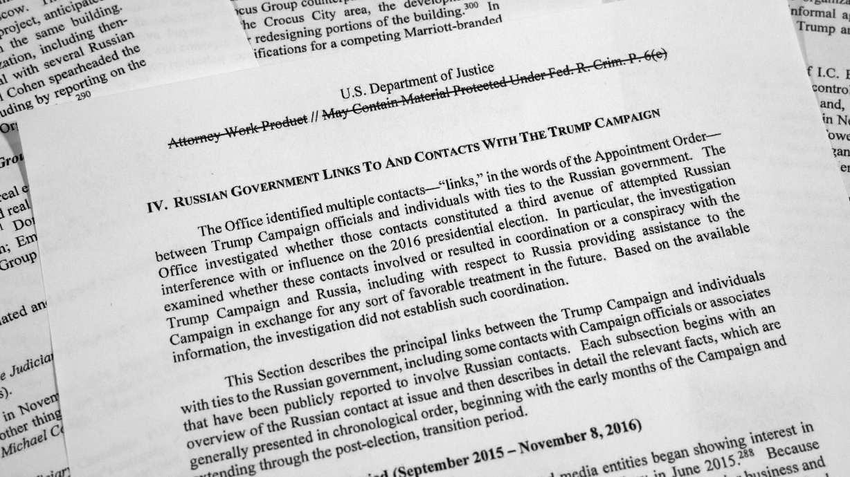 Publishers hurry to release book editions of Mueller Report