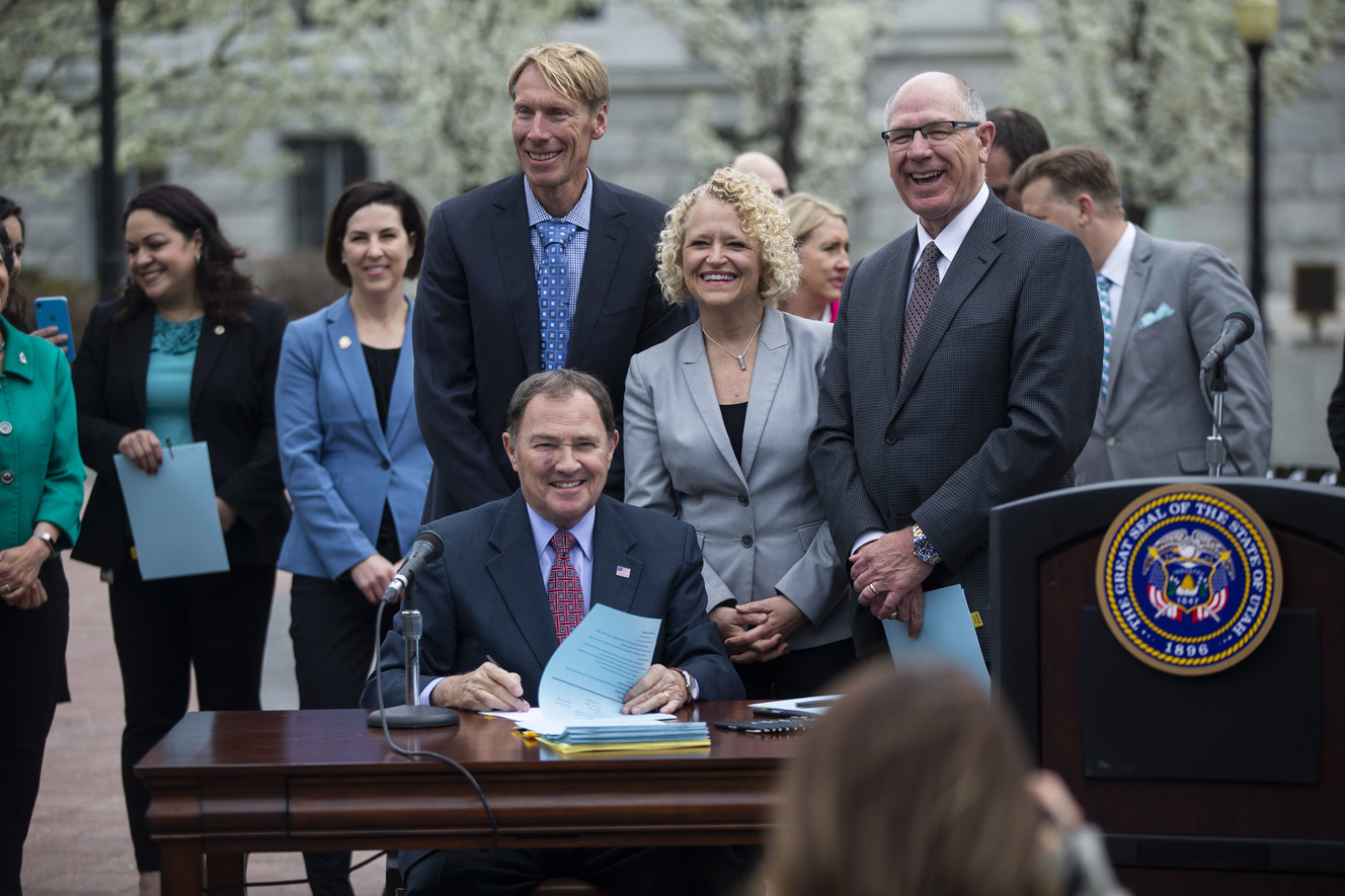 Utah governor, lawmakers, advocates hail banner year for air quality measures